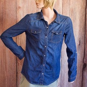 Ci Sono Denim Shirt Size Small